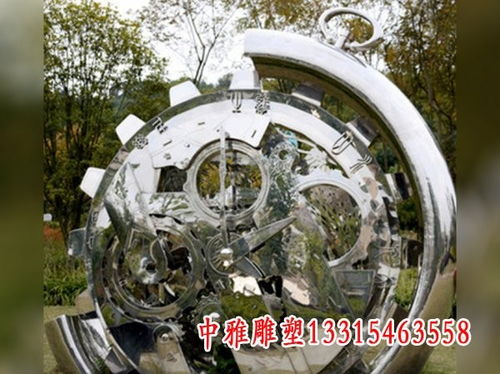 不銹鋼齒輪雕塑 渭南金屬雕塑齒輪加工廠 中雅雕塑
