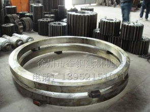 1.5米型 加工活性炭轉爐大齒輪滾圈全套配件 徐州市奎鋼建材機械廠